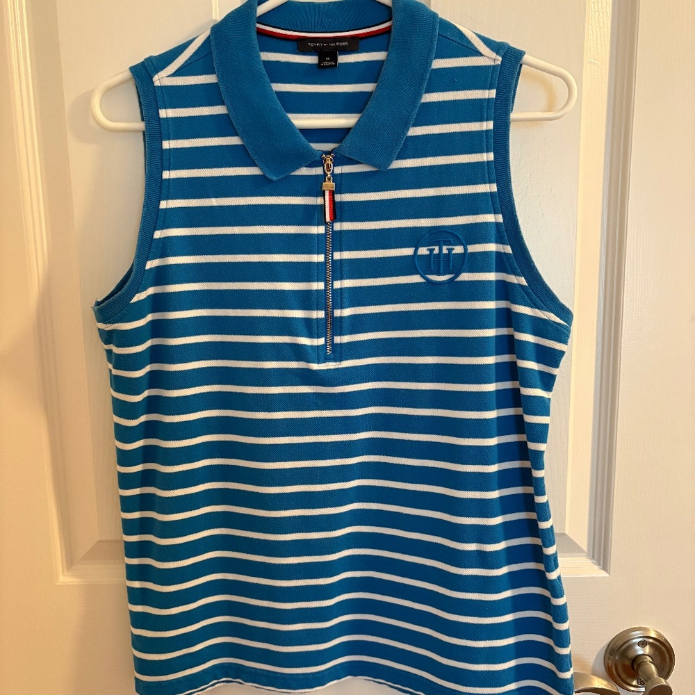 GOLF SHIRT -TOMMY HILFIGER💙🤍